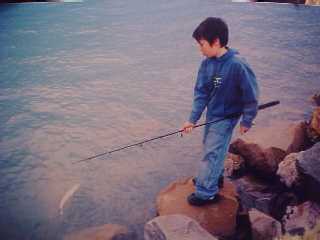 Orion's First Walleye